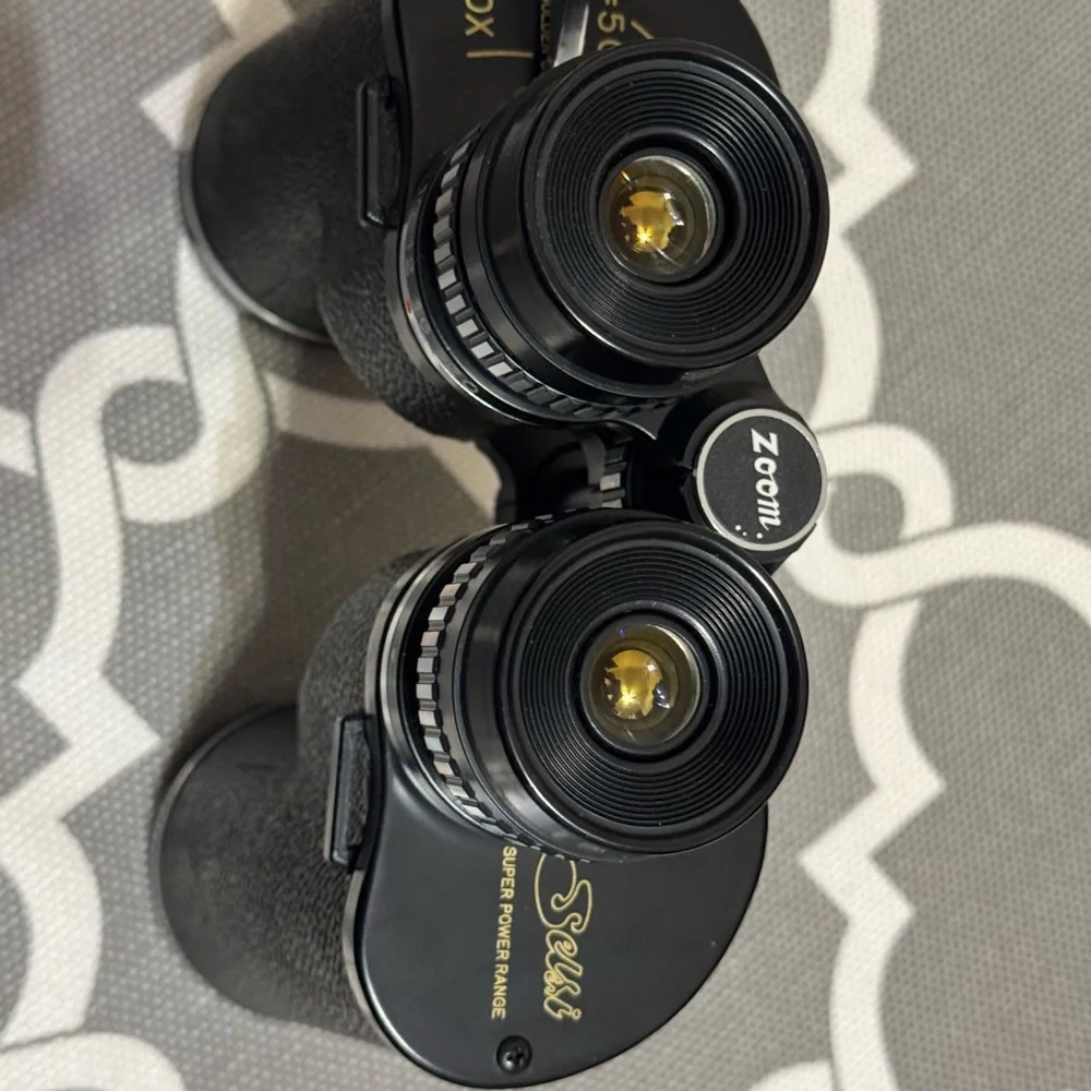 Selsi, Vintage, Binoculars, Super Power Range